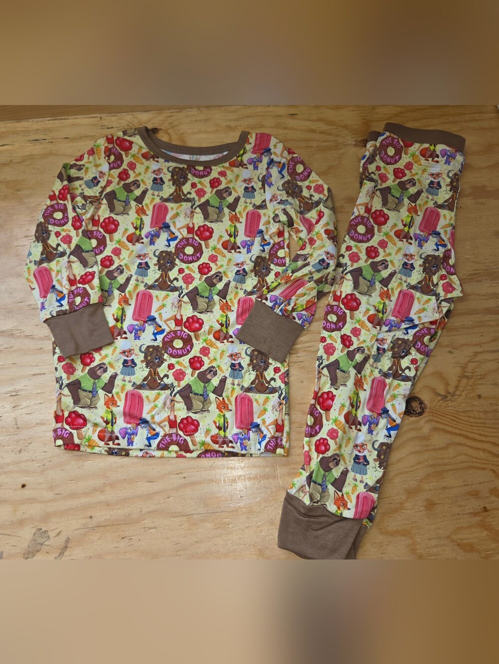 Zootopia 3T Bamboo Long-sleeve & Pants Set